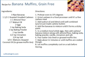whole30 banana muffin recipe