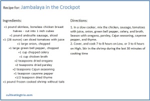 Jumbalaya Crockpot Recipe